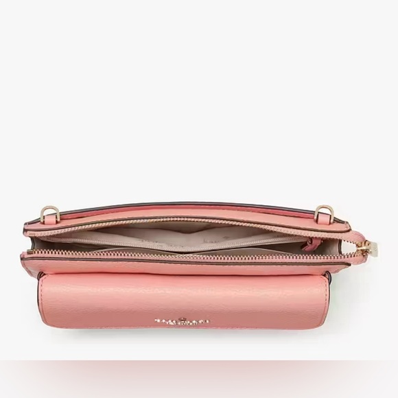 Kate Spade ♠️ Leila Small Crossbody Pink - Picture 4 of 5